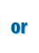 or